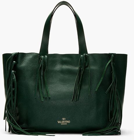 emerald green tote