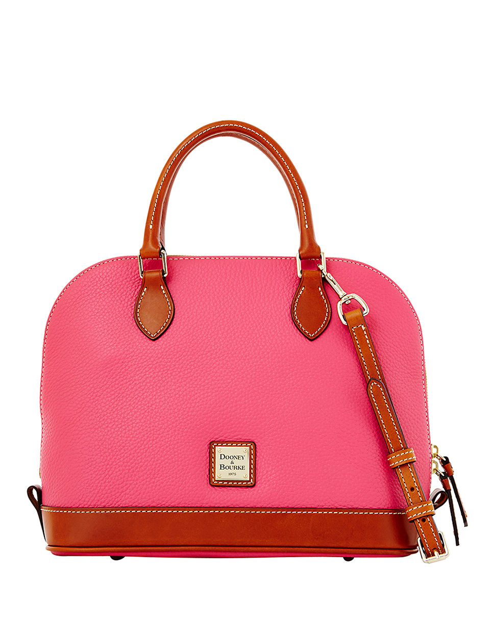 dooney and bourke pink signature handbags