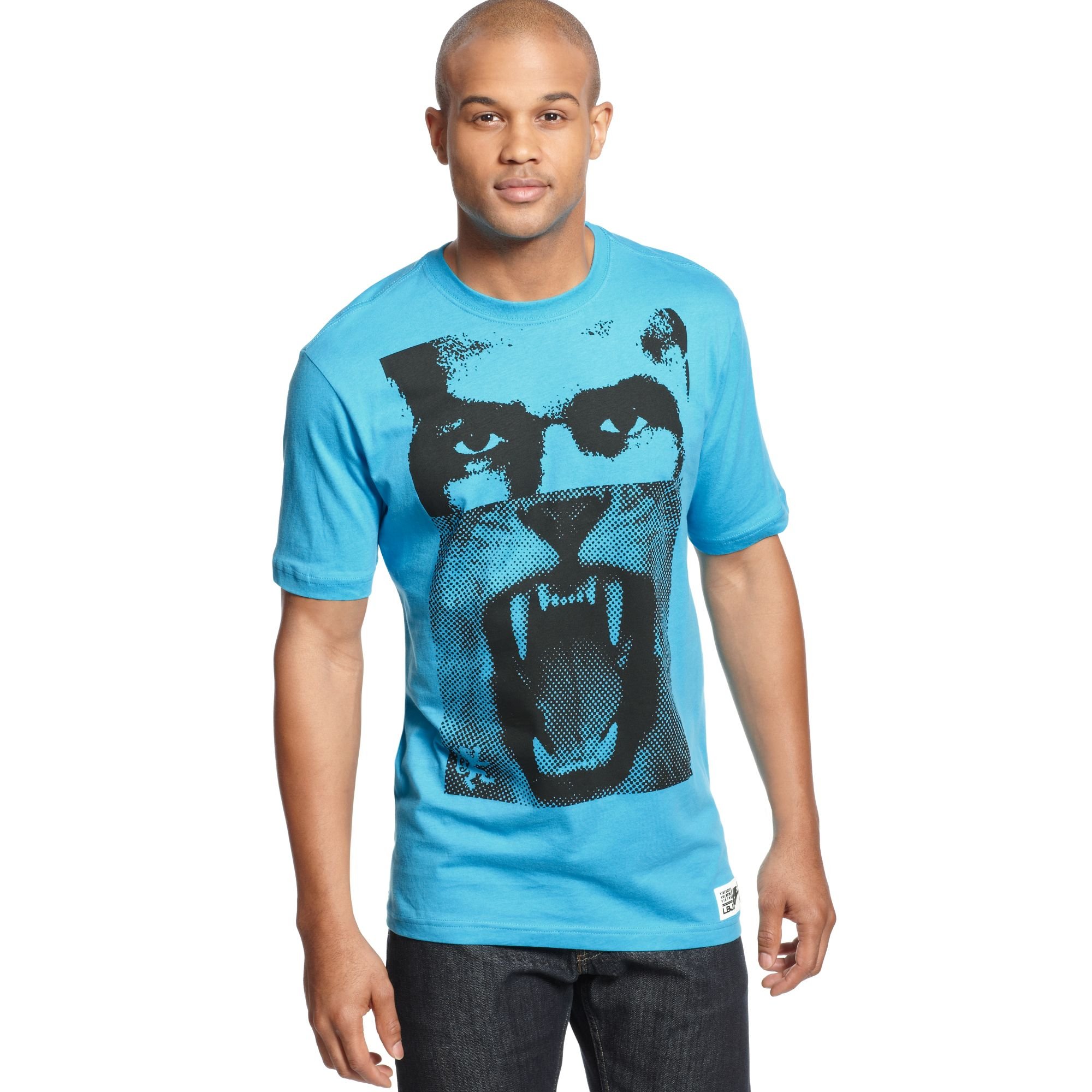 liquid blue lion shirt