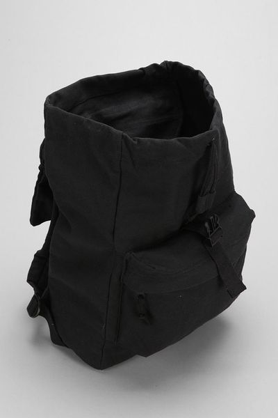Urban Outfitters Rothco Black Canvas Backpack in Black for Men | Lyst