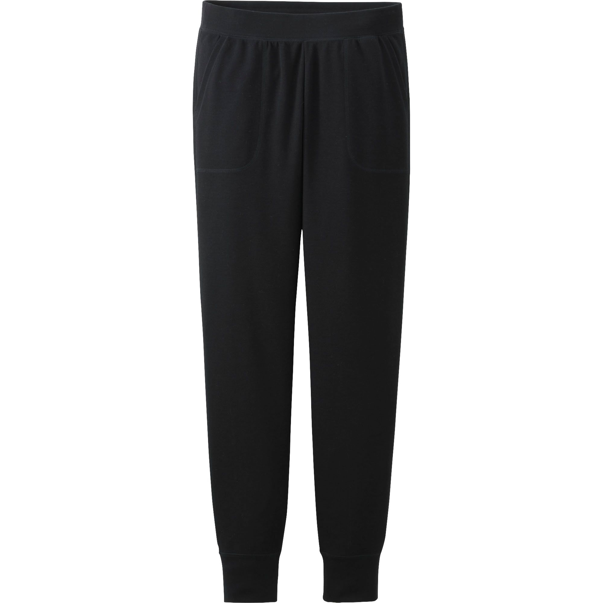 black lounge pants