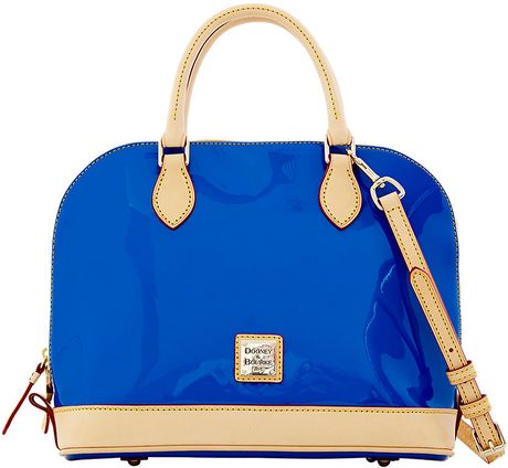 dooney and bourke satchel blue