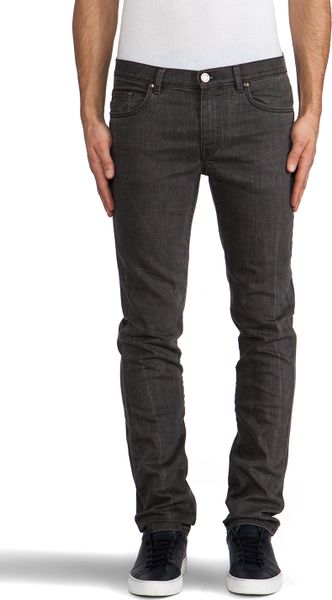 Won Hundred Dean A Slim in Grey Black in Gray for Men (Grey & Black) | Lyst