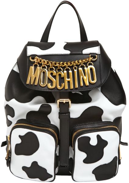 moschino cow purse