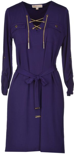 michael-michael-kors-purple-short-dress-mini-dresses-product-1 ...