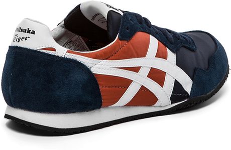 onitsuka tiger serrano mens blue