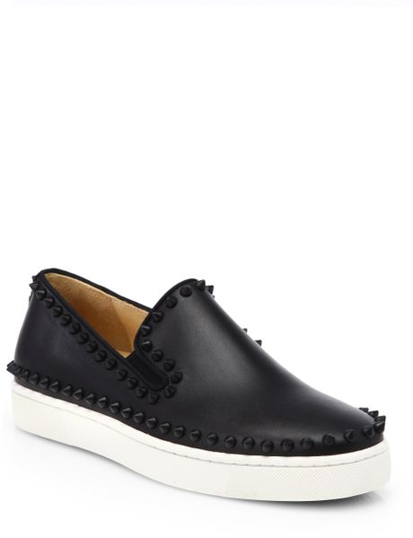 christian louboutin boat sneakers