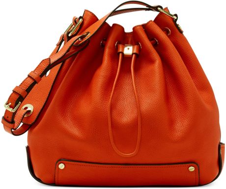 vince camuto orange purse