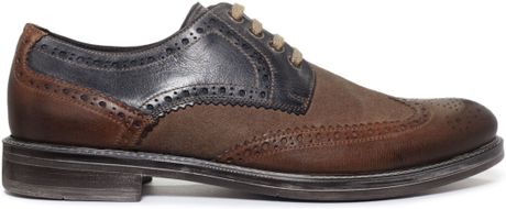 Johnston  Murphy Fairbanks Wing-Tip Oxfords in Brown for Men (Tan ...