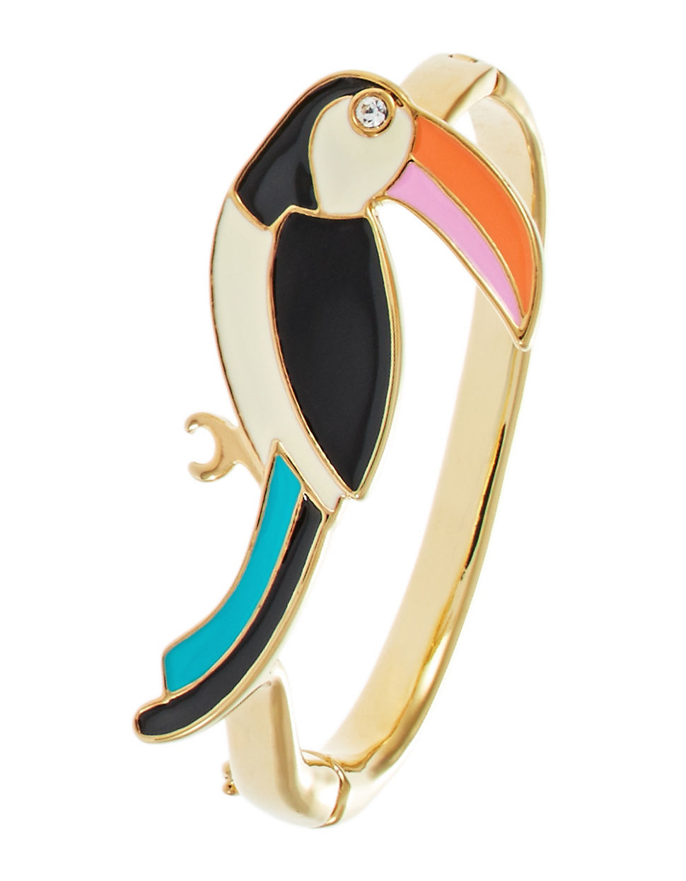 kate-spade-toucan-bangle-bracelet-in-multicolor-multi-lyst