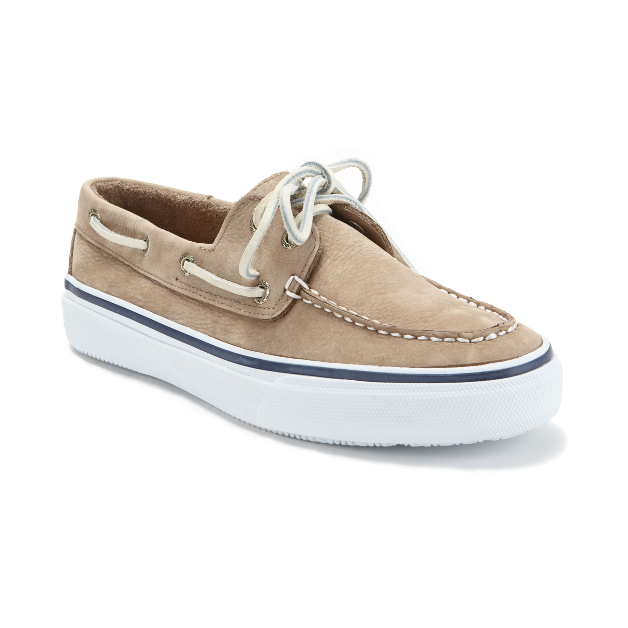 sperry tan boat shoes