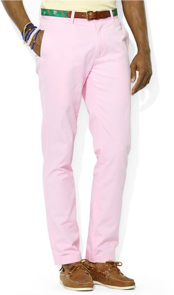 pink chino pants