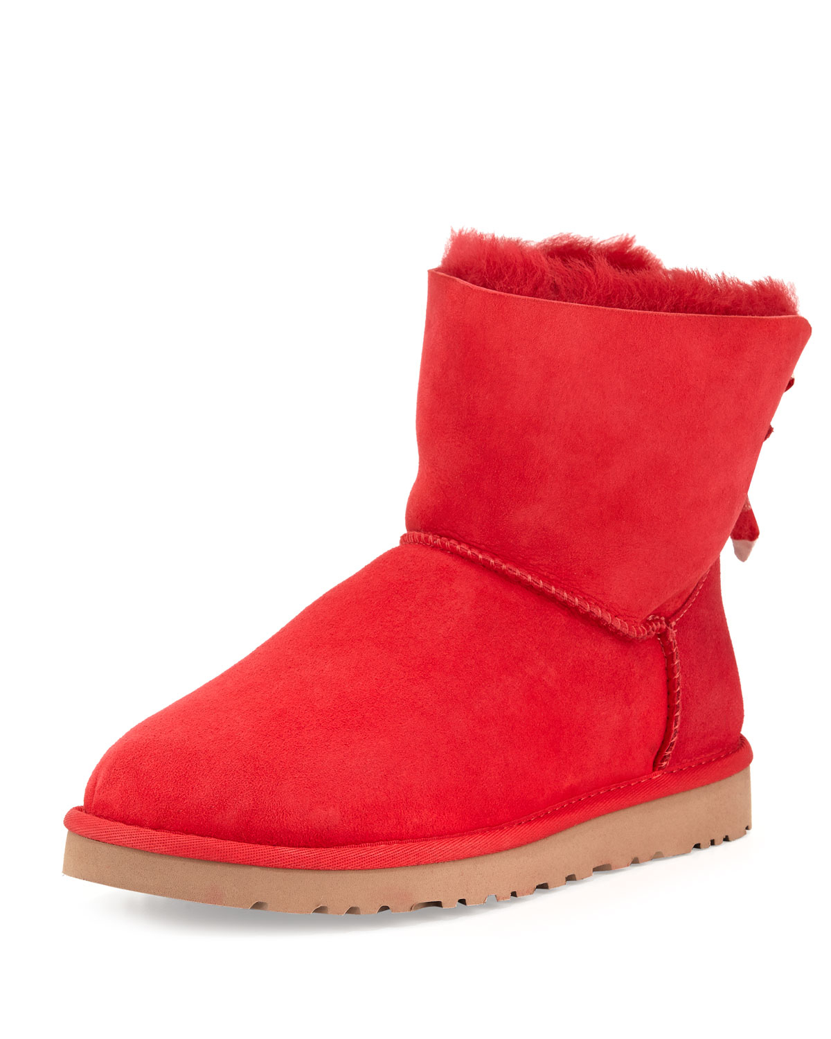 bright red uggs