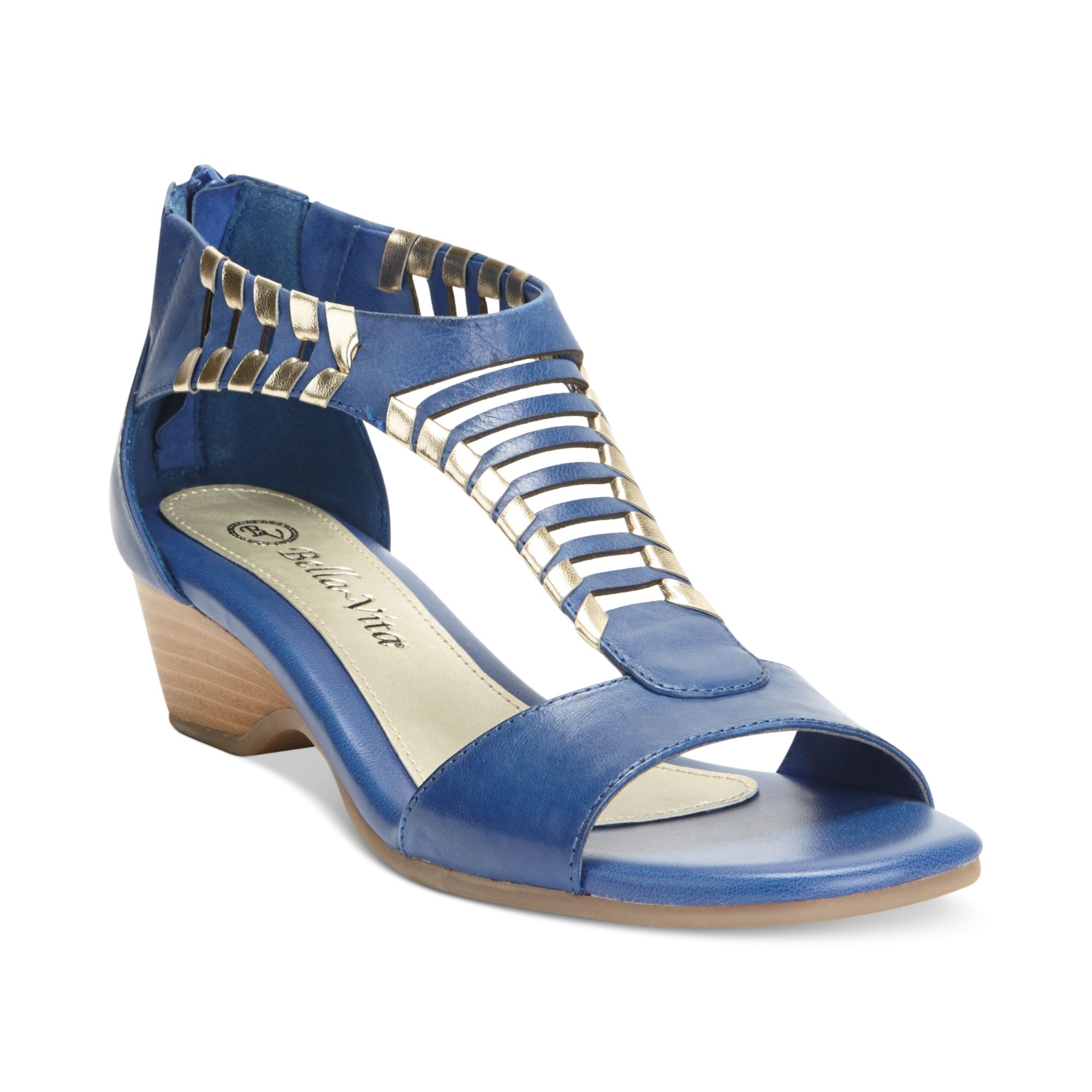 cobalt blue sandals