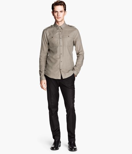 h&m suit trousers