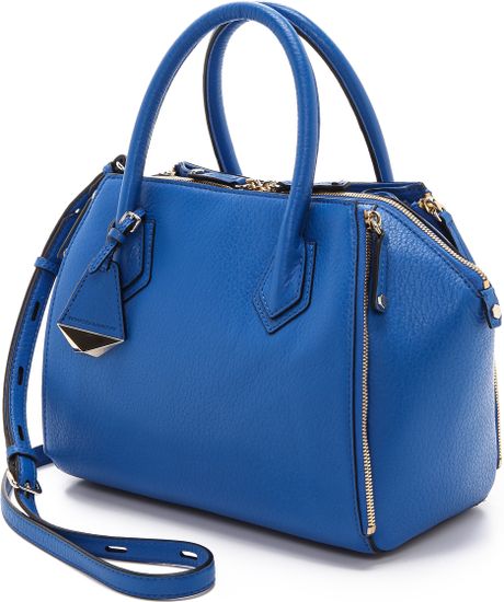 rebecca minkoff blue purse