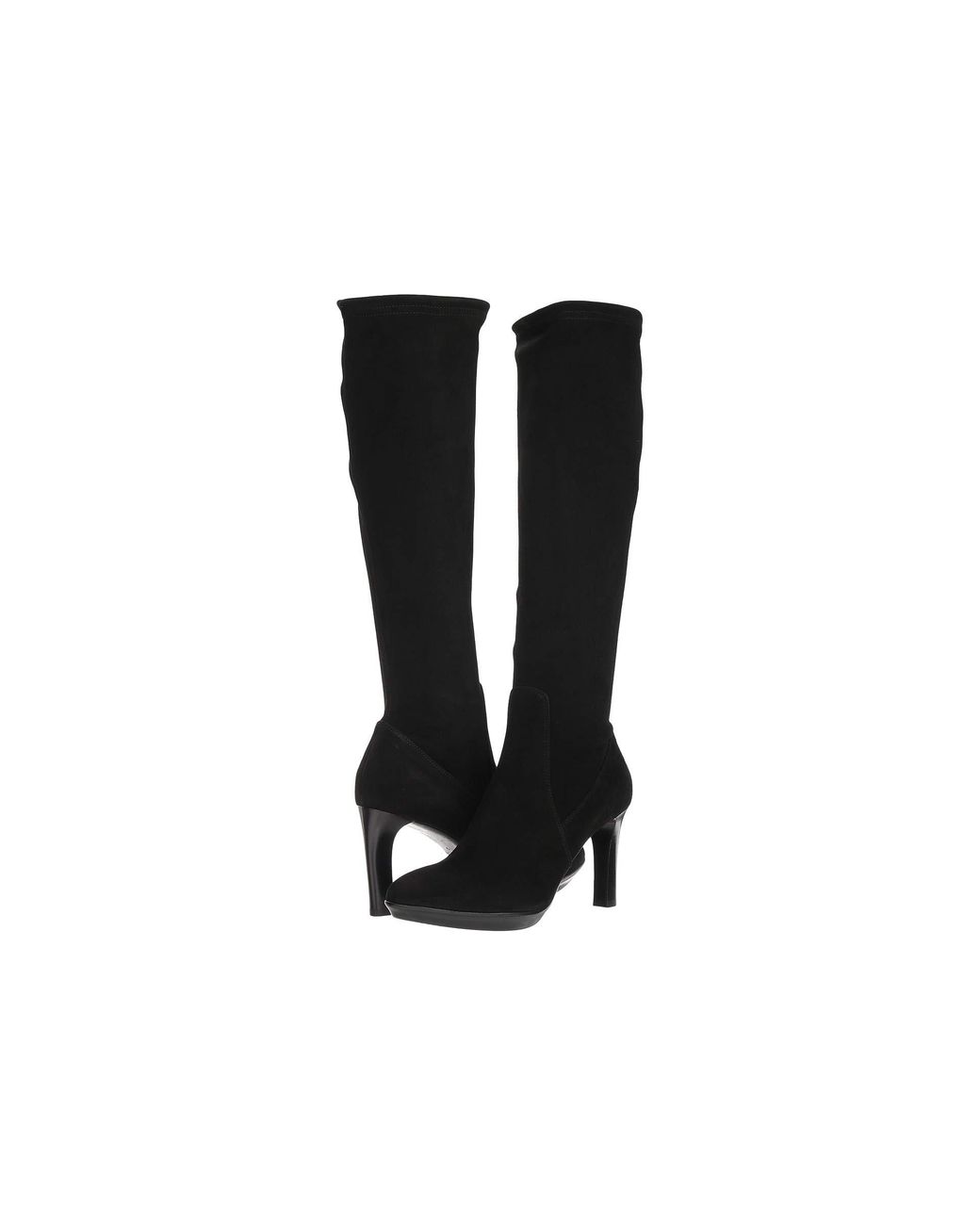 aquatalia rhumba ii stretch suede knee boots