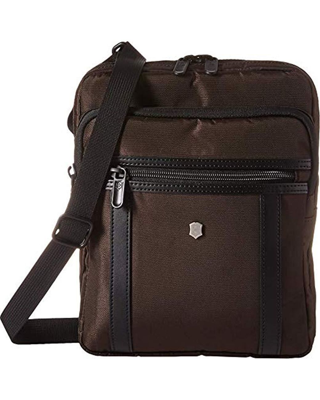 Men S Black Werks Professional Crossbody Tablet Bag Laptop Messenger