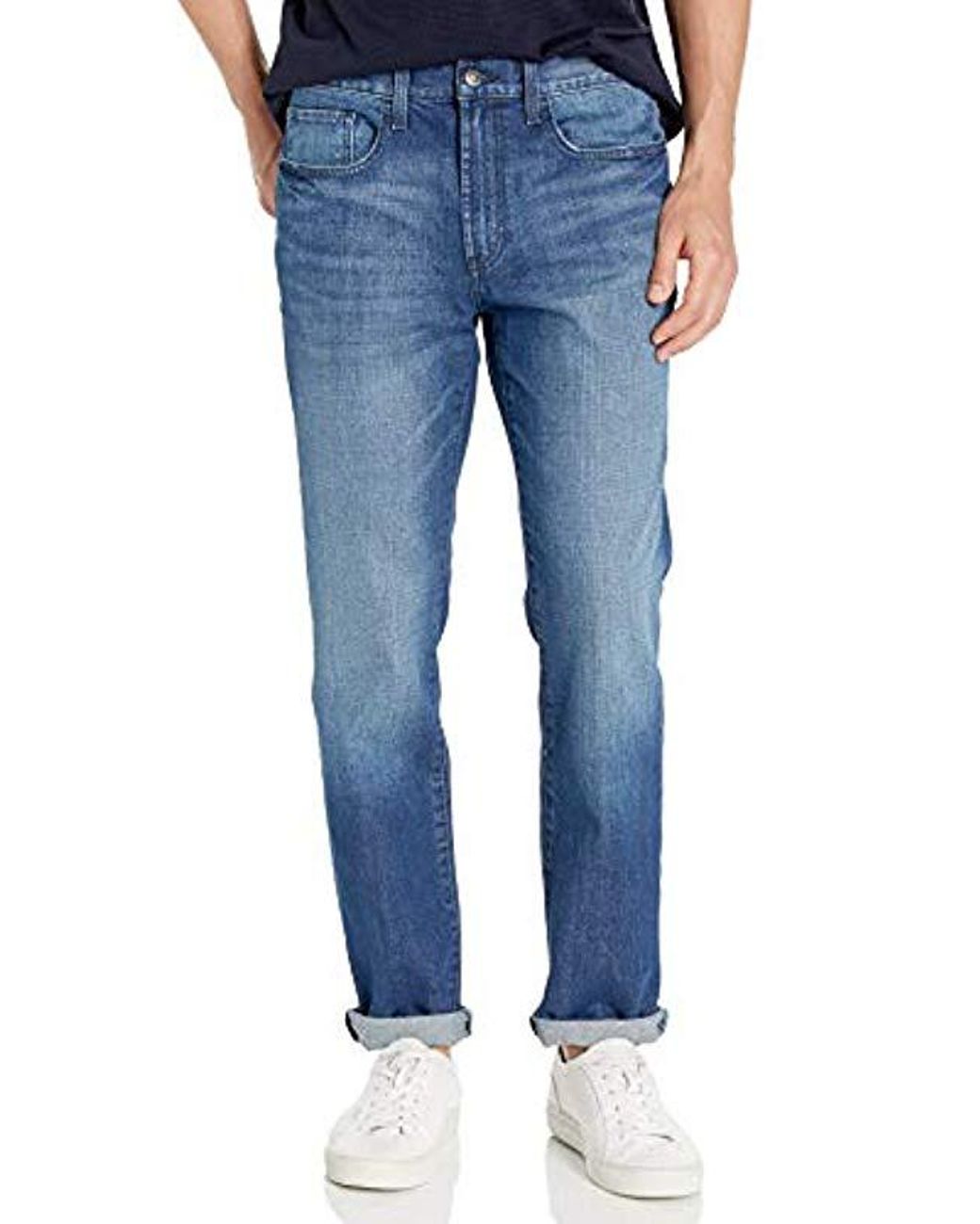 Nautica Straight Fit Jeans in Blue for Men - Lyst