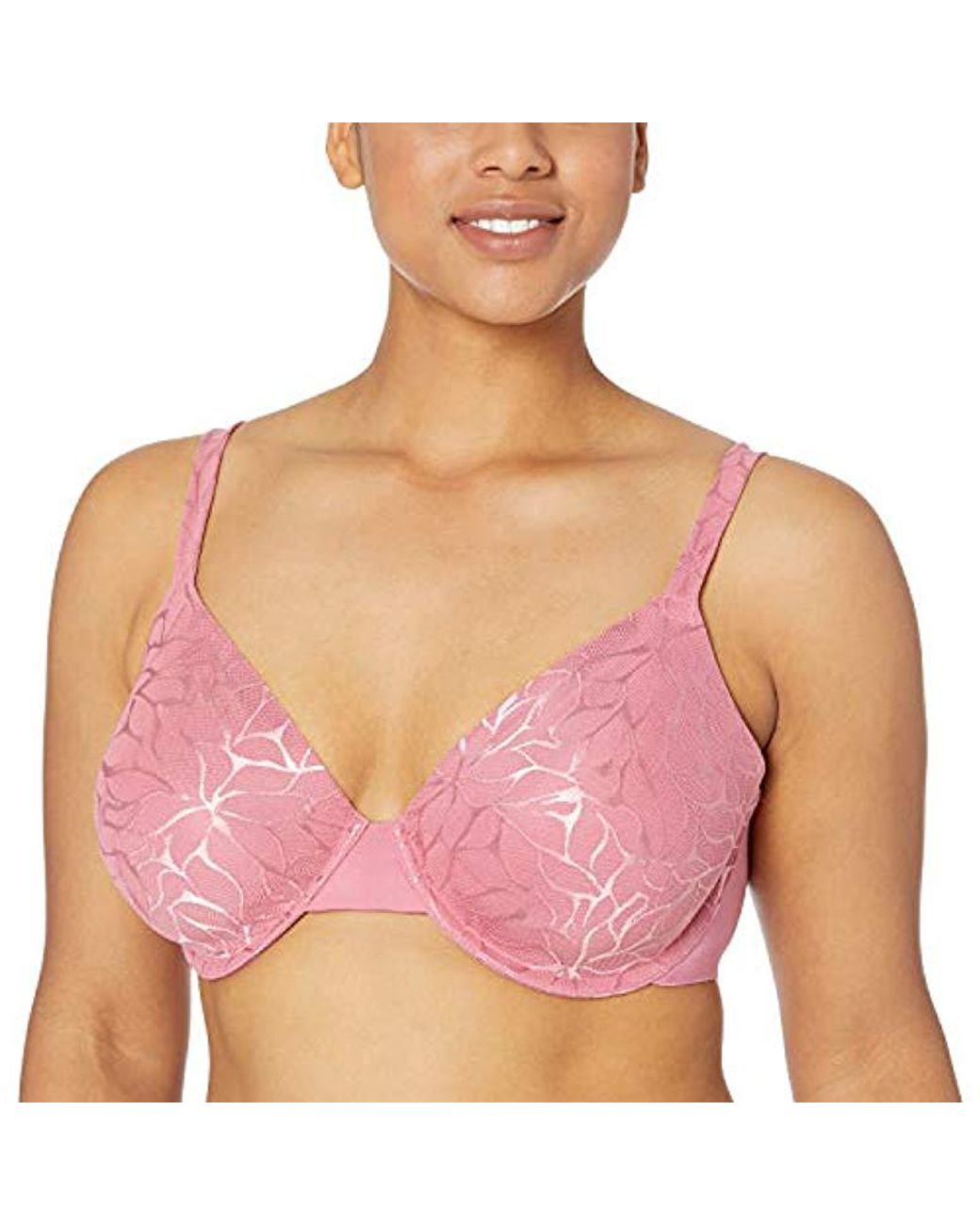 Lyst Bali Beauty Lift No Show Support Underwire Bra in Pink