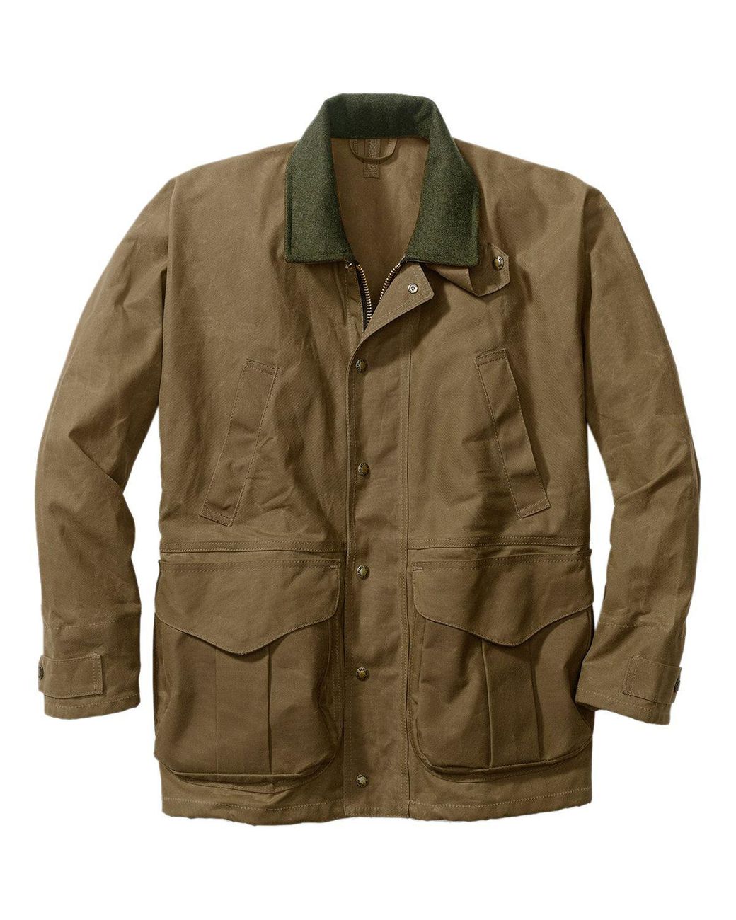Filson Tin Cloth Field Jacket in Brown for Men - Lyst