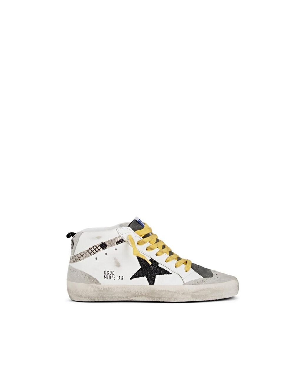 white golden goose mid star