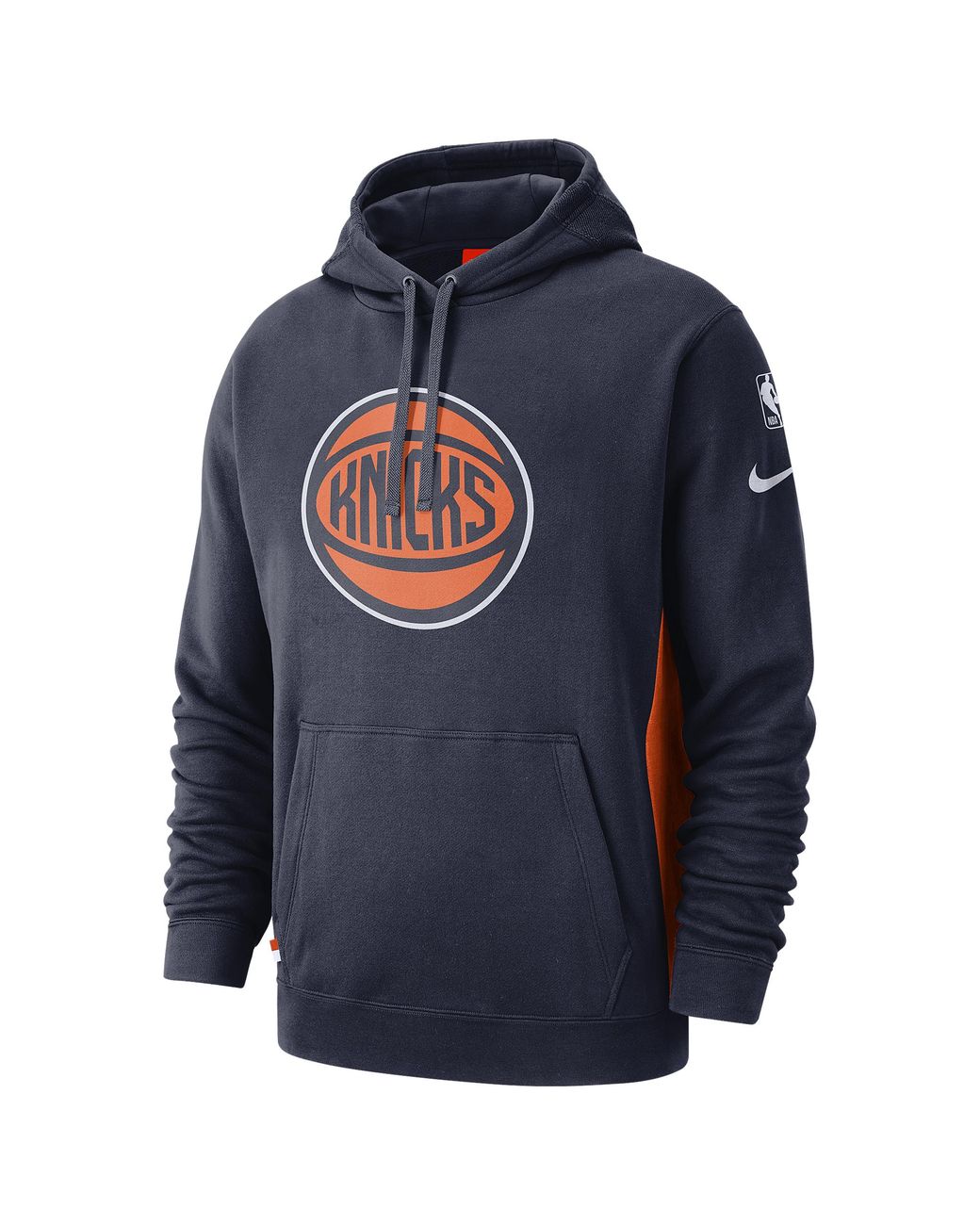 Nike New York Knicks Nba Courtside City Edition Hoodie In Blue For Men Lyst 