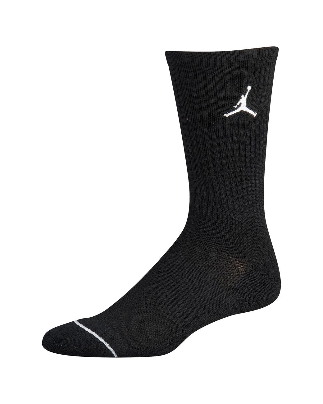 Nike Jumpman Crew 3 Pack Socks in Black for Men - Lyst