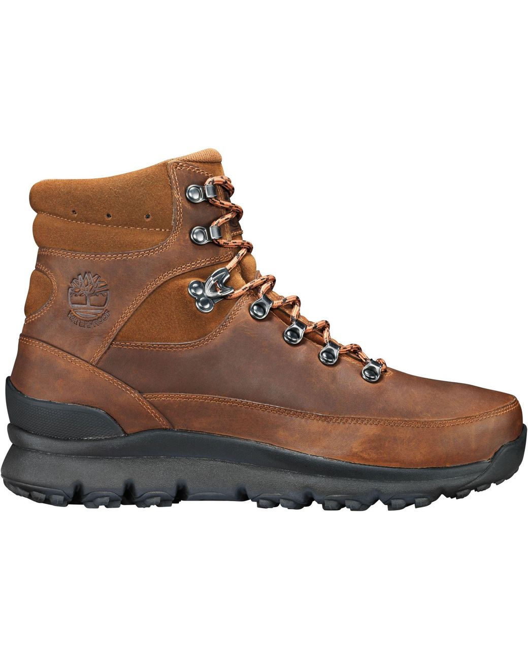 Timberland World Hiker Mid Waterproof Hiking Boots in Brown for Men - Lyst