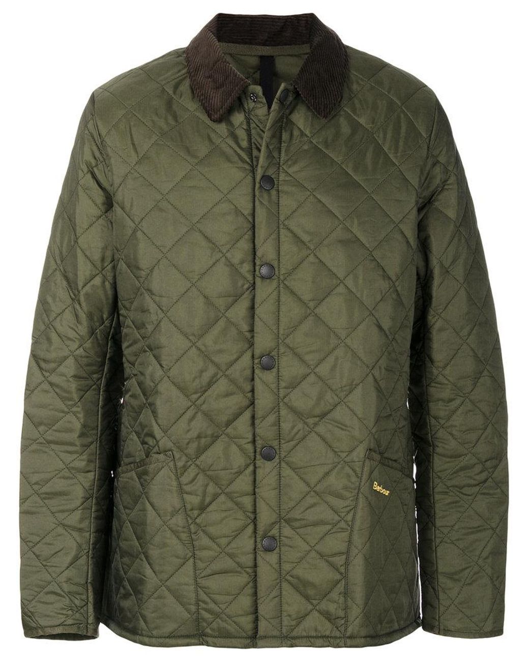 Barbour Heritage Liddesdale Quilted Jacket In Olive in Green for Men - Lyst
