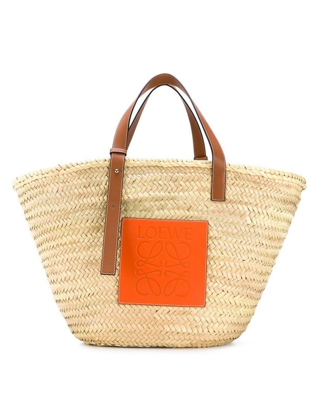 Loewe Straw Tote Bag - Lyst