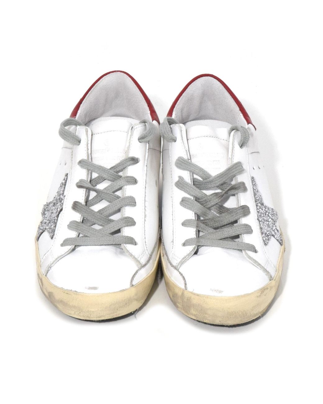 golden goose red glitter star