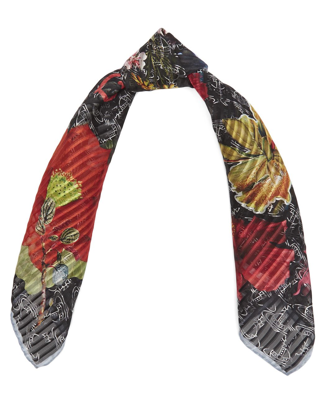 green vivienne westwood scarf
