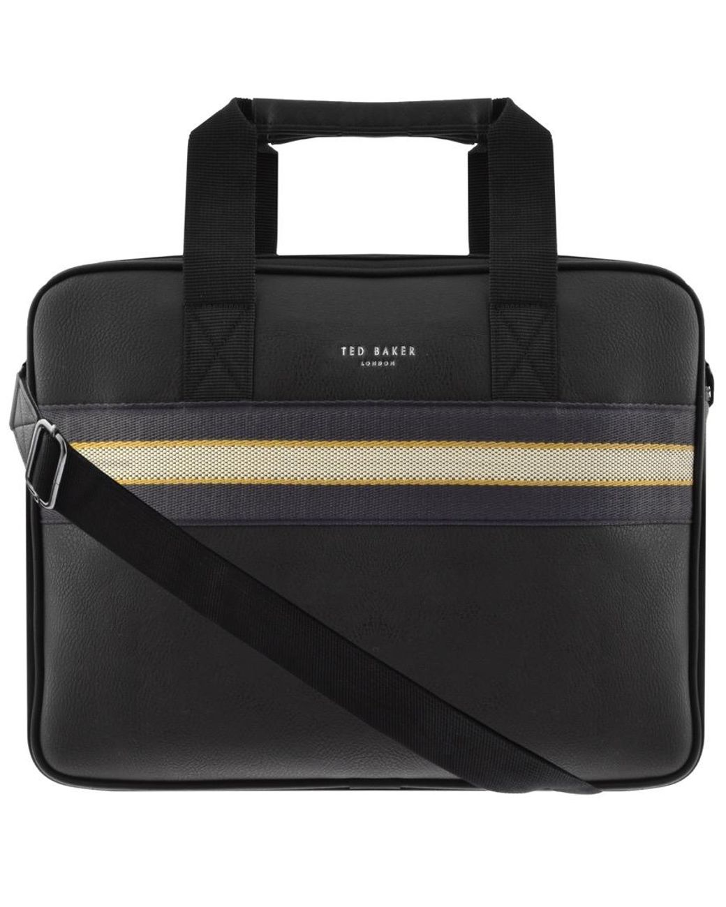 Ted Baker Sandar Laptop Bag Black in Black for Men Save 20 Lyst