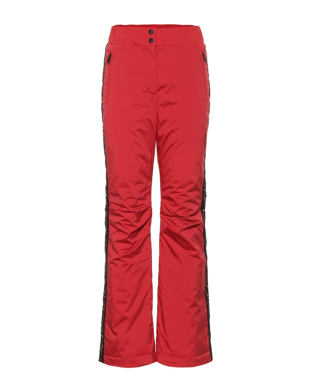 north face red ski pants