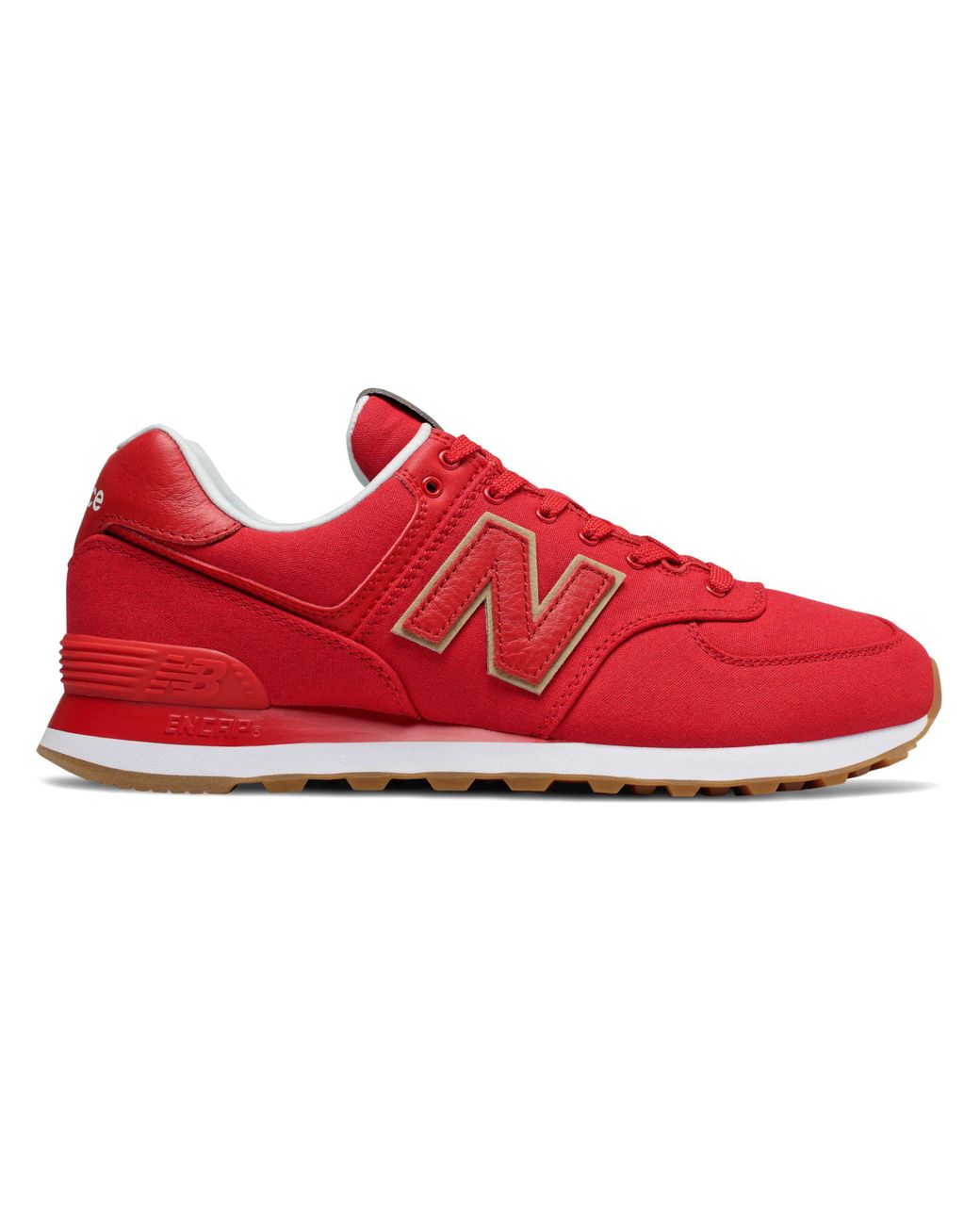 Lyst - New Balance 574 in Red for Men