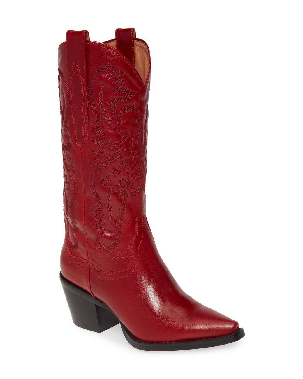 jeffrey campbell dagget western boot latte