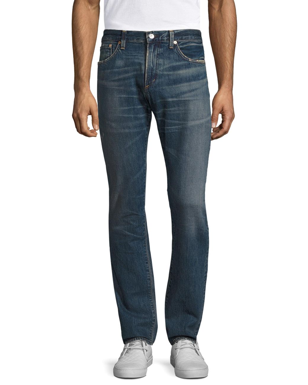 Lyst - Citizens Of Humanity Slim-fit Jeans in Blue for Men