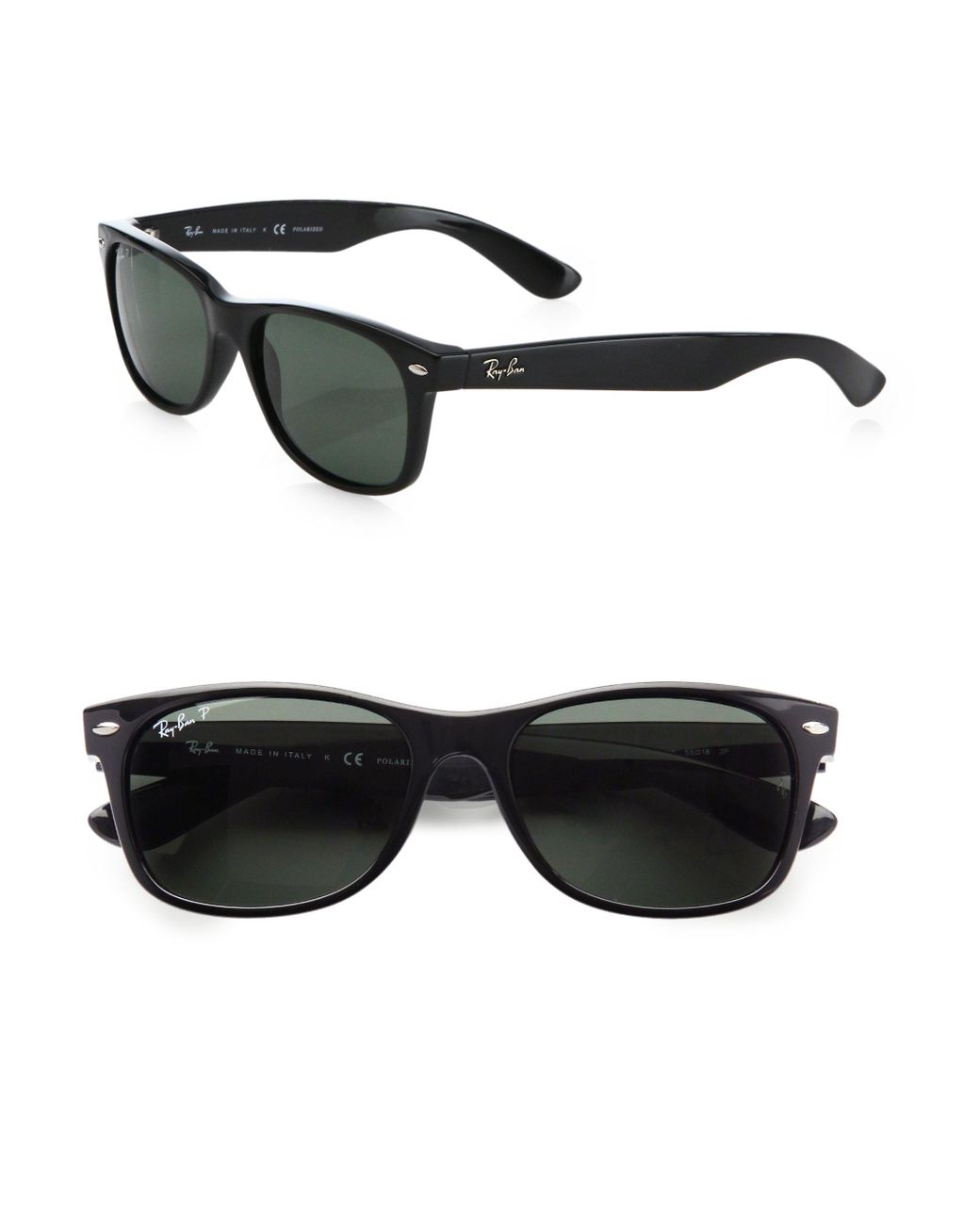 Lyst Ray Ban 55mm New Wayfarer Sunglasses In Black Save 28