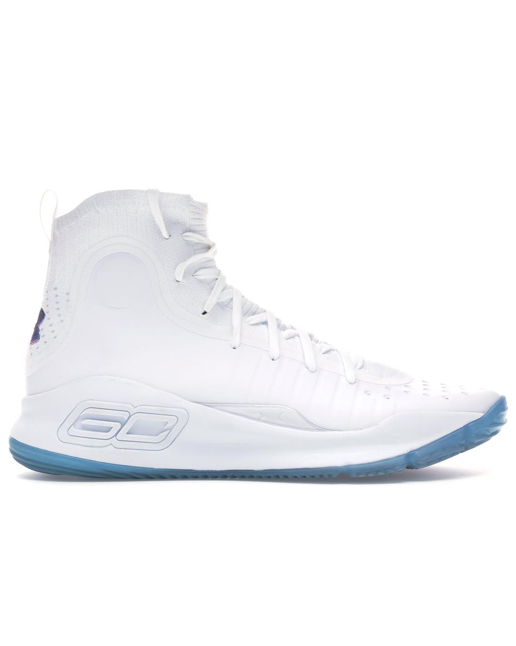 curry 4 all white