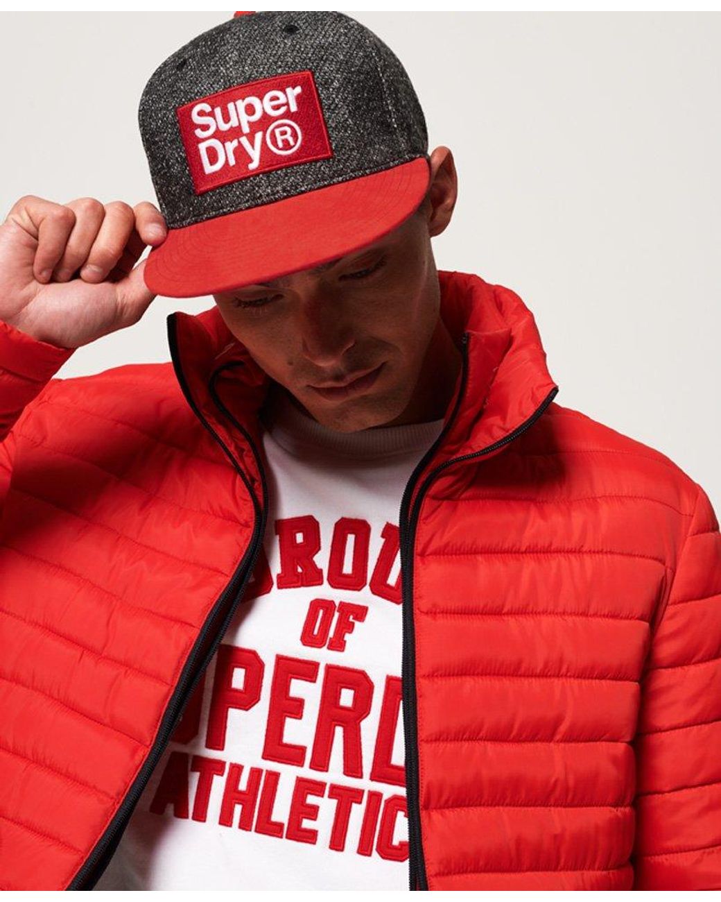 Superdry Gorra B Boy in Red for Men Lyst Superdry Gorra B Boy in Red for Men Lyst