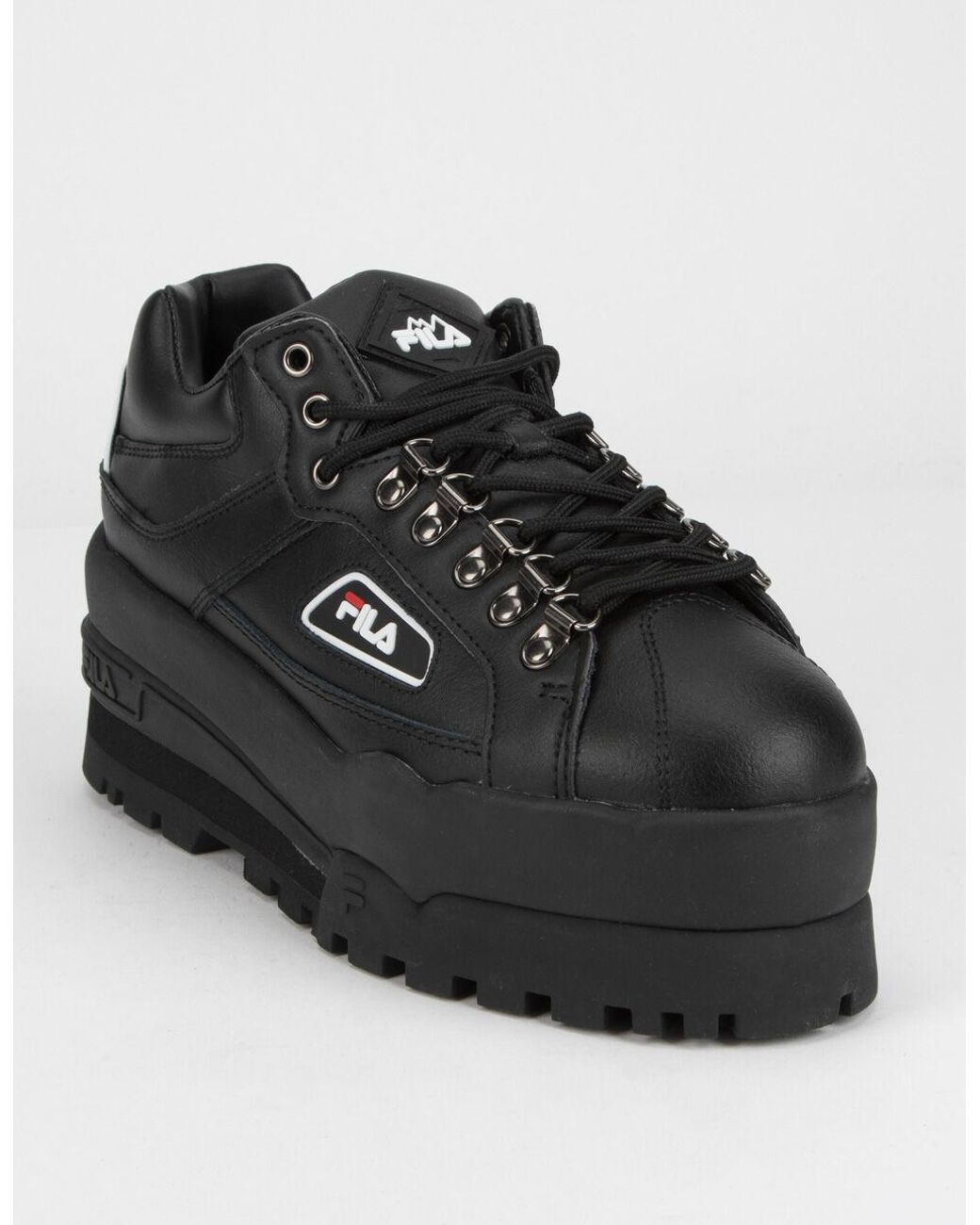 fila platform tennis shoes