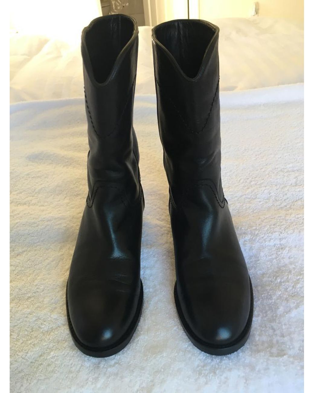 chanel ascot riding boots