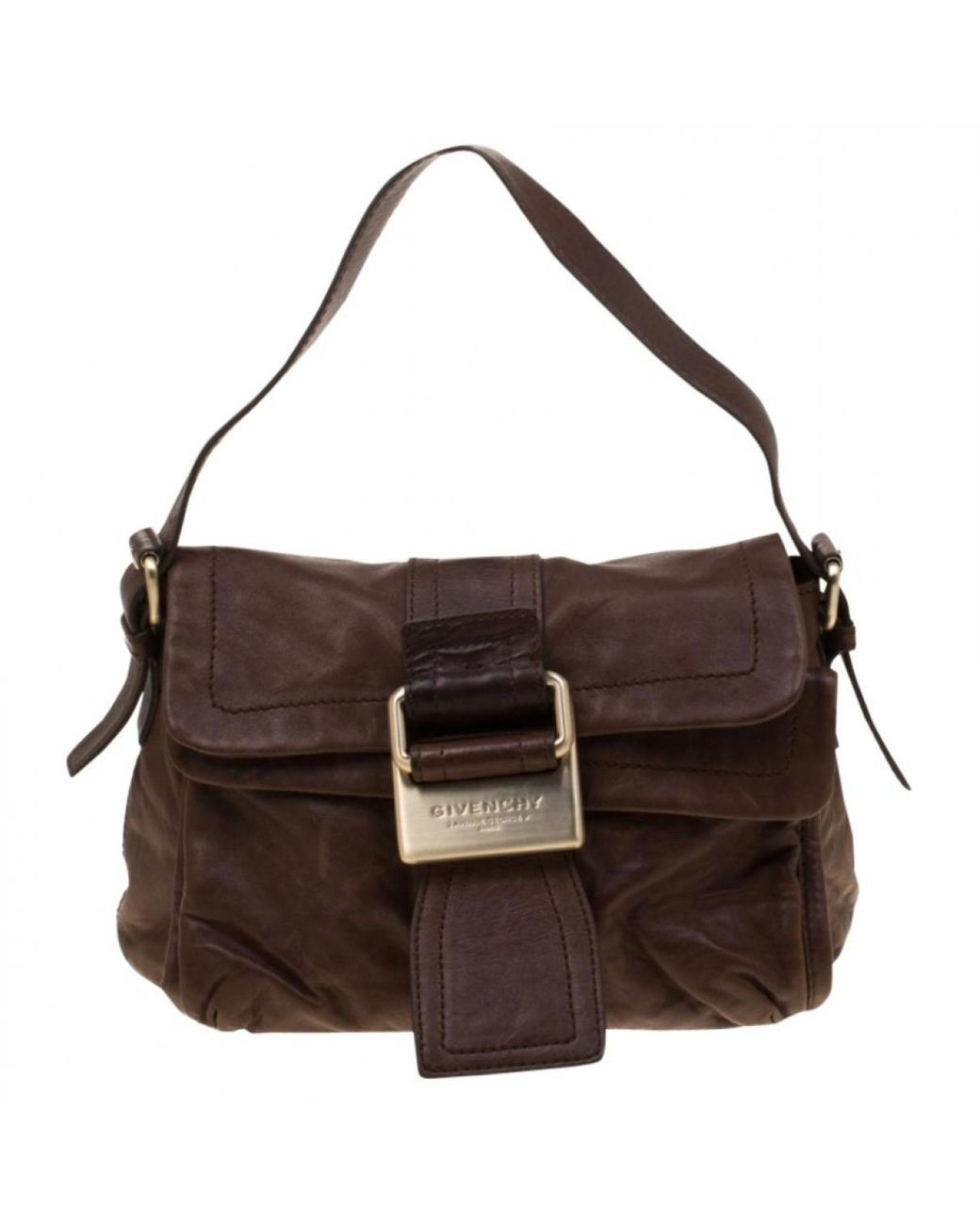 Givenchy Brown Leather Handbag in Brown - Lyst