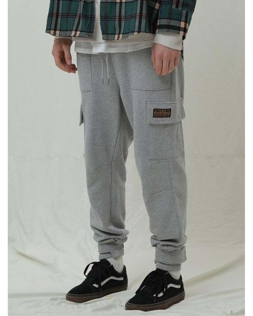 mens velcro joggers