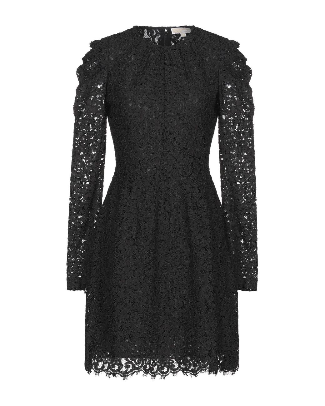 MICHAEL Michael Kors Lace Short Dress in Black - Lyst