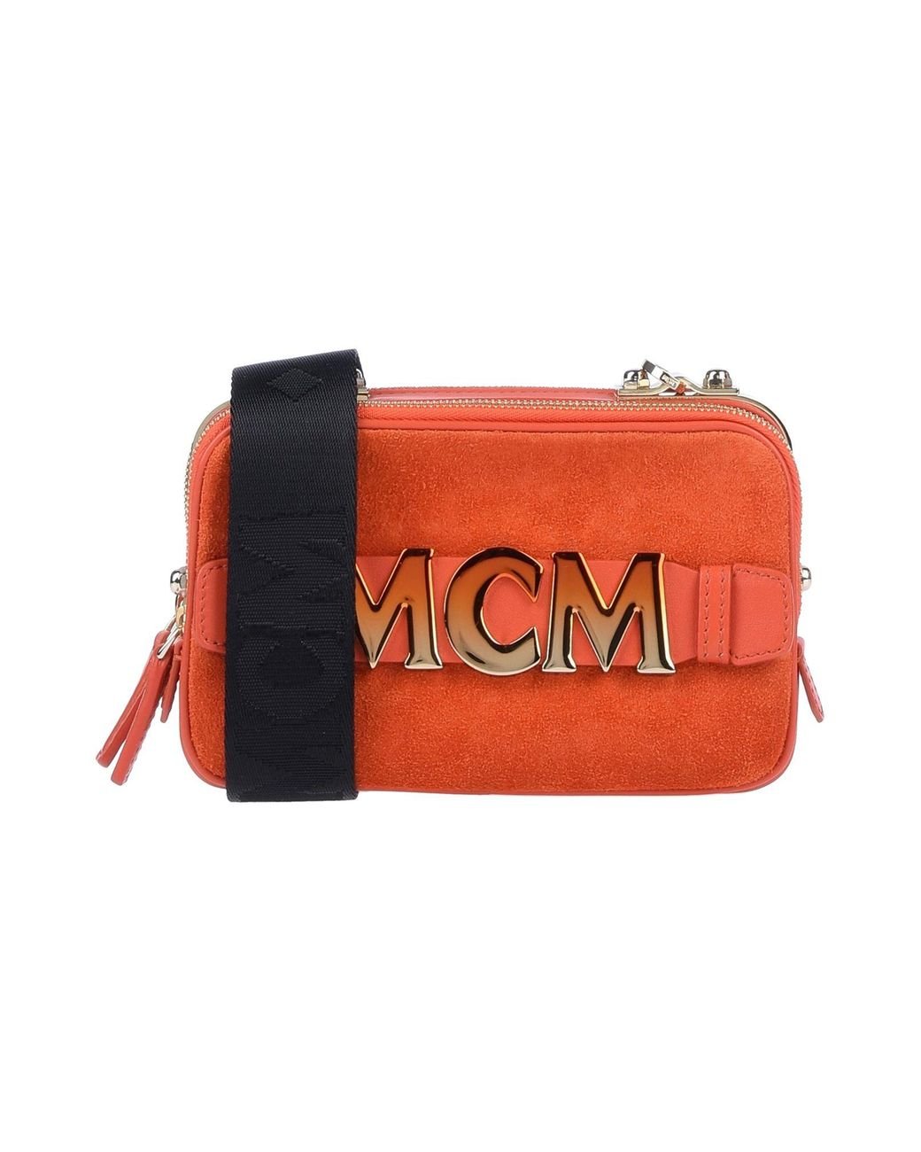 MCM Handbag in Orange Lyst