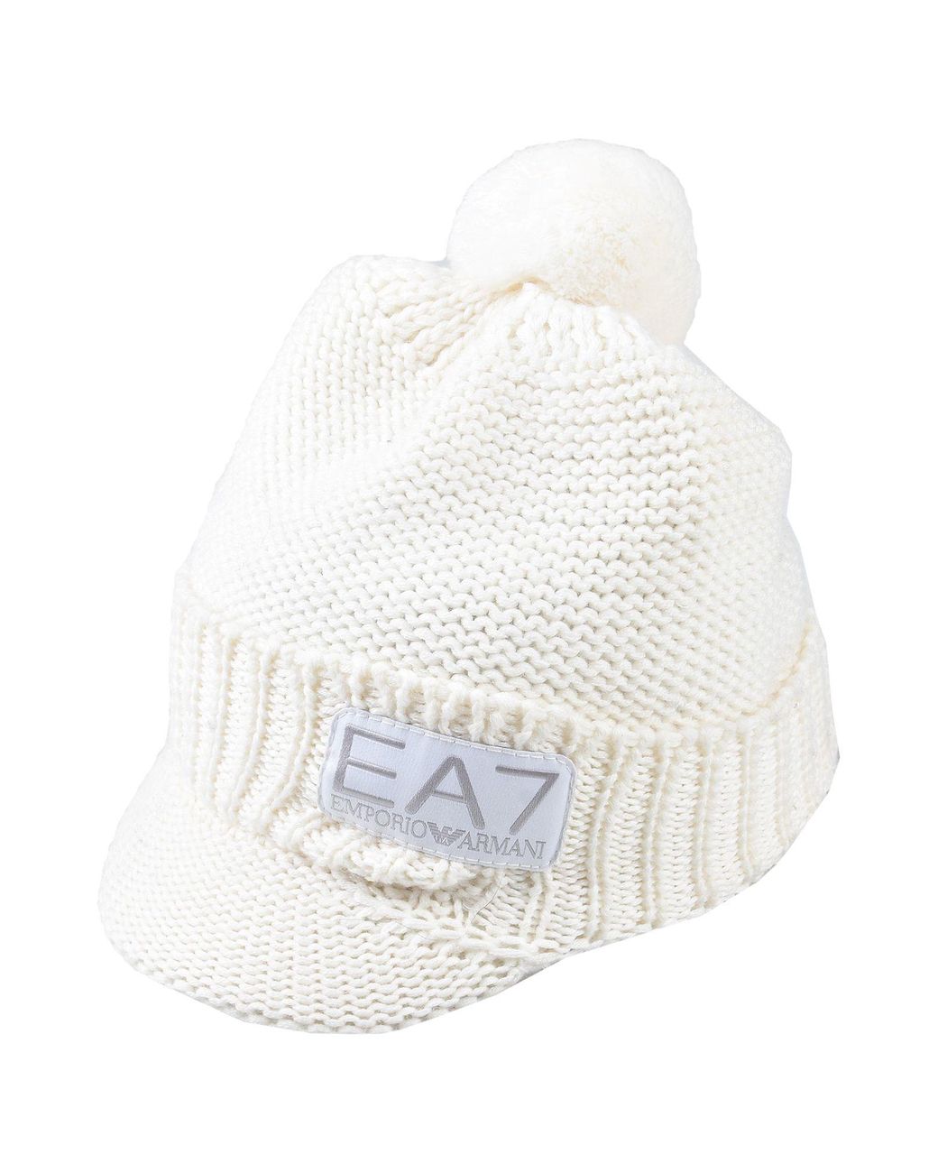 white ea7 cap