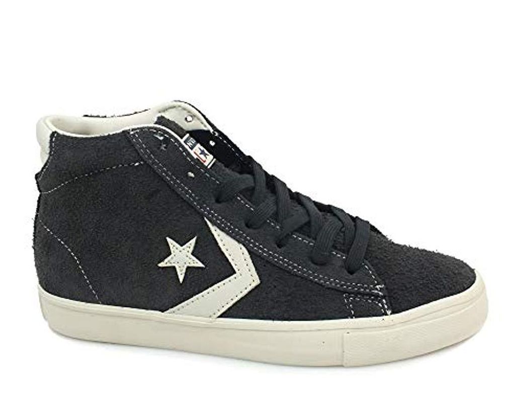 converse pro leather vulc distressed high