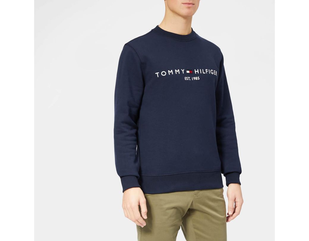 Red//White Round-Necked Sweatshirt Man Red Tommy Hilfiger Tjm x Coca Cola Crew